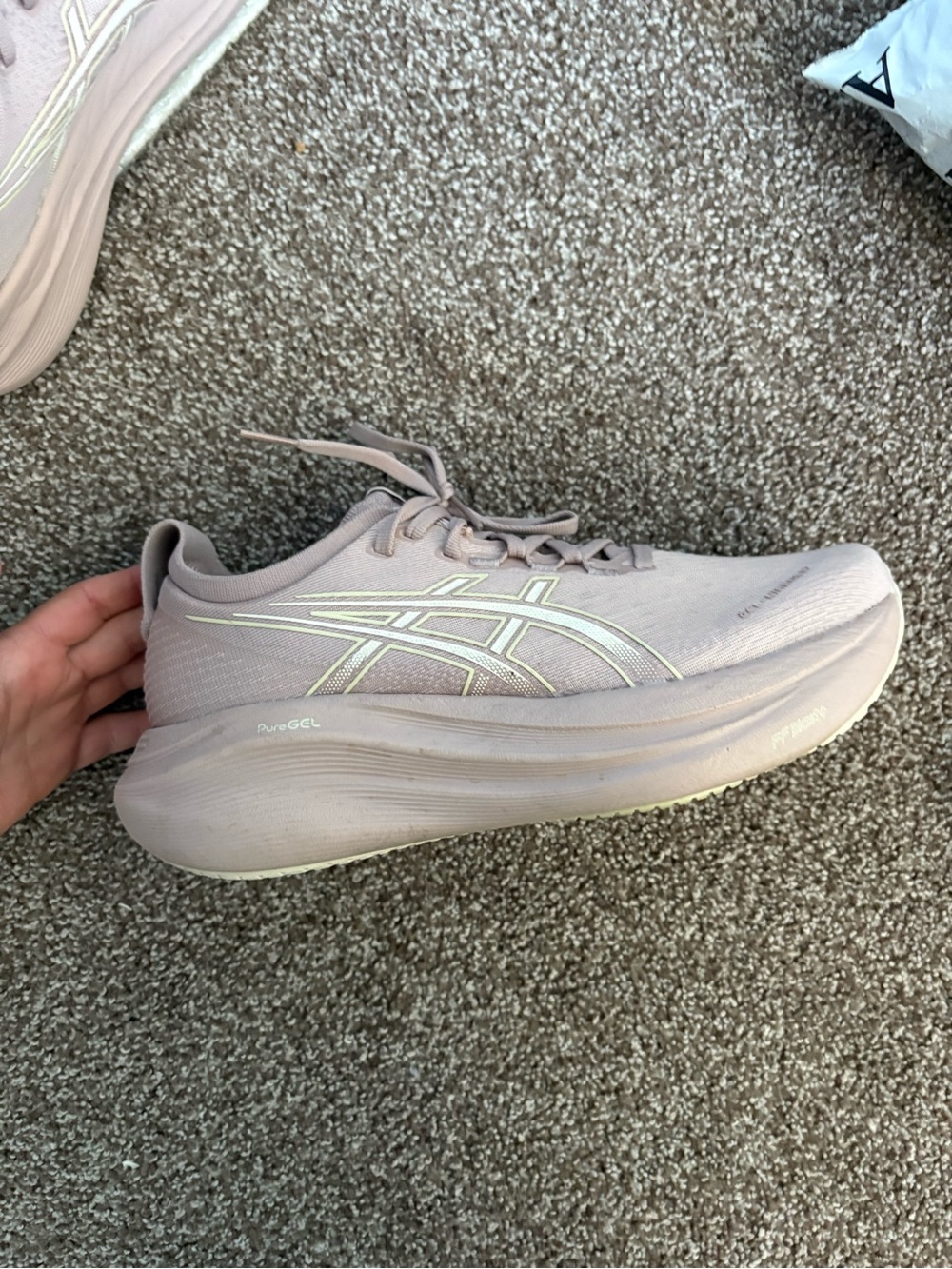 ASICS Women's Blush Pink Running Sneakers
